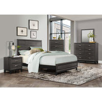 Lit Queen Complet Davi | Bois Mélaminé | Q1645E1