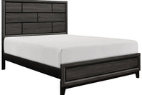 Lit Queen Complet Davi | Bois Mélaminé | Q1645E1