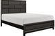 Lit Queen Complet Davi | Bois Mélaminé | Q1645E1