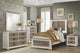 Lit Simple Complet Arcadia | Bois Imprimé Gris | 1-1677T