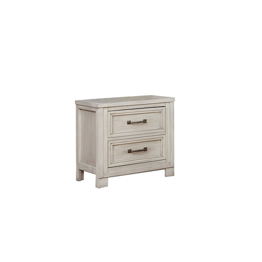 Table de Chevet Collection Darcy | Blanc | 4-W0071