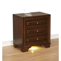 Table de Chevet Collection Milton | Marron Cerise | 4-1071