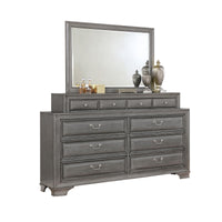 Commode 10 Tiroirs Milton | Gris | 5-YG1071