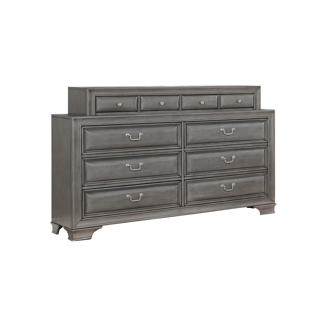 Commode 10 Tiroirs Milton | Gris | 5-YG1071