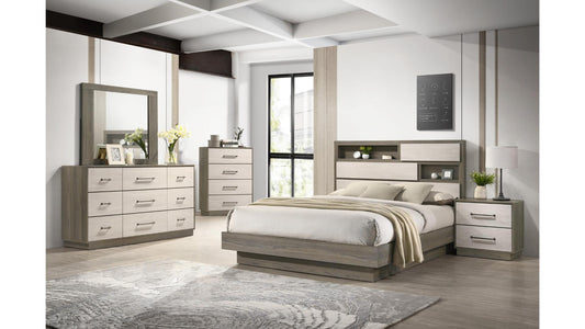 Lavita / Ensemble de Chambre à Coucher / 6 morceaux / Bois