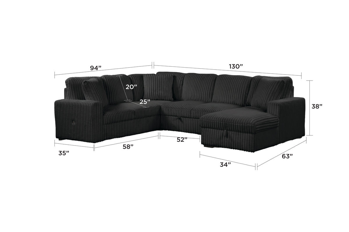 Sofa sectionnel Tadoussac