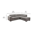 Sofa sectionnel Percé