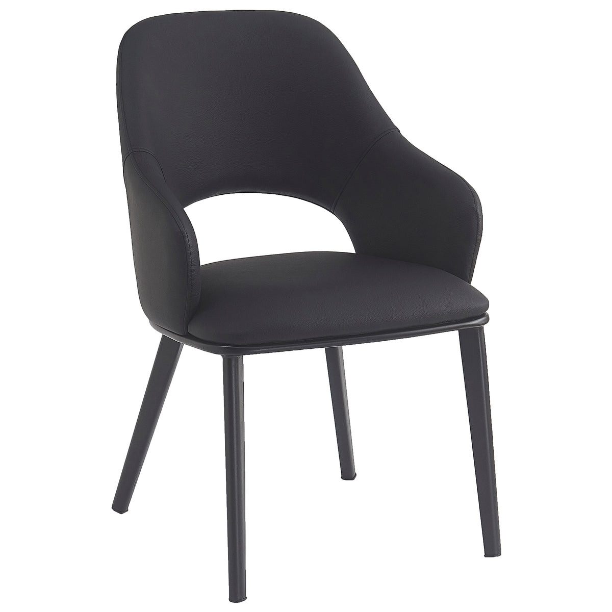 Chaise Normandin noir / noir (Worldwide Denzel 202-064BLK) – Meubles TOCO