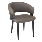 Chaise Richelieu pierre / noir (Worldwide Sloane 202-066STN) – Meubles TOCO