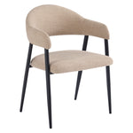 Chaise Amqui sable / noir (Worldwide Alfie 202-098SD) – Meubles TOCO