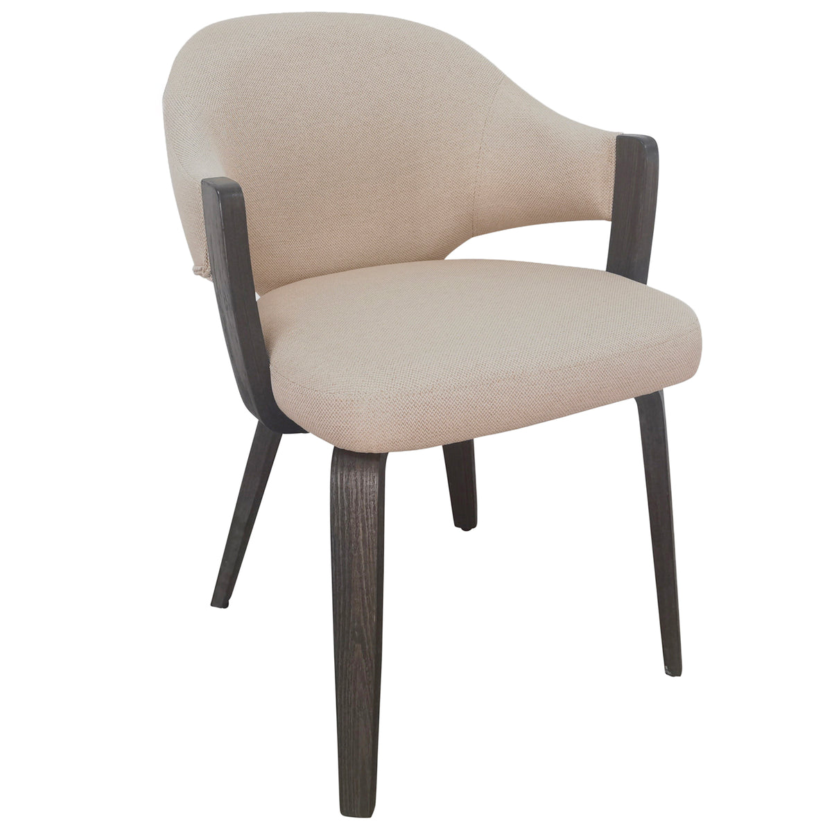 Chaise Iberville toffee / noyer (Worldwide Freya 202-146TOF_WAL) – Meubles TOCO