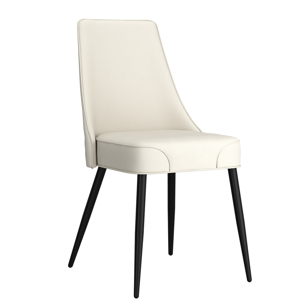 Chaise Danville beige / noir (Worldwide Koda 202-158PUBG) – Meubles TOCO