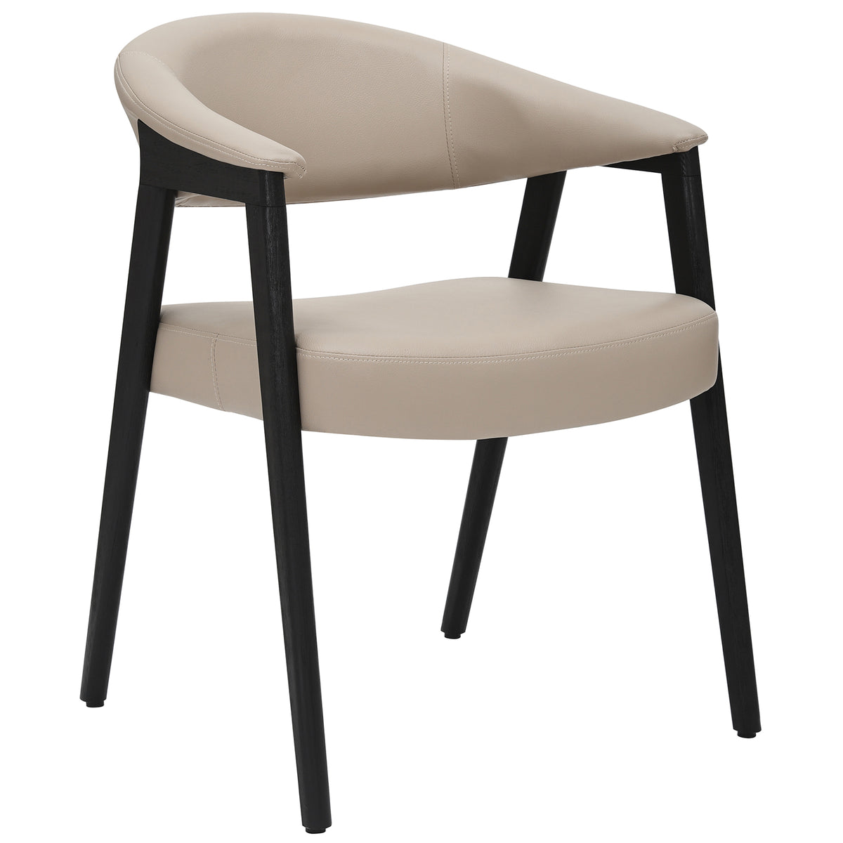 Chaise Senneterre champignon / noir (Worldwide Bexley 202-234MSH) – Meubles TOCO