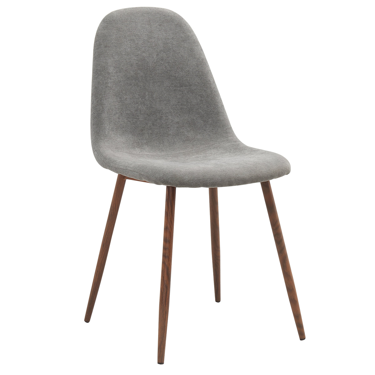 Chaise Godmanchester gris / noyer (Worldwide Lyna 202-250GY) – Meubles TOCO