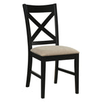 Chaise Cabano noir (Worldwide Lance 202-421BLK) – Meubles TOCO