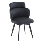 Chaise pivotante Causapscal noir / noir (Worldwide Razzo 202-481BLK) – Meubles TOCO