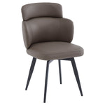 Chaise pivotante Causapscal pierre / noir (Worldwide Razzo 202-481STN) – Meubles TOCO