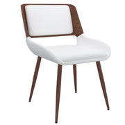 Blanc / noyer
