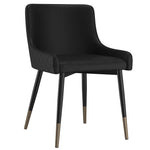 Chaise Rougemont noir / noir (Worldwide Xander 202-620BK) – Meubles TOCO