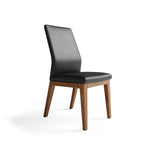Chaise de salle à manger Outremont en cuir par Meubles TOCO