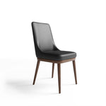 Chaise de salle à manger Westmount en cuir par Meubles TOCO