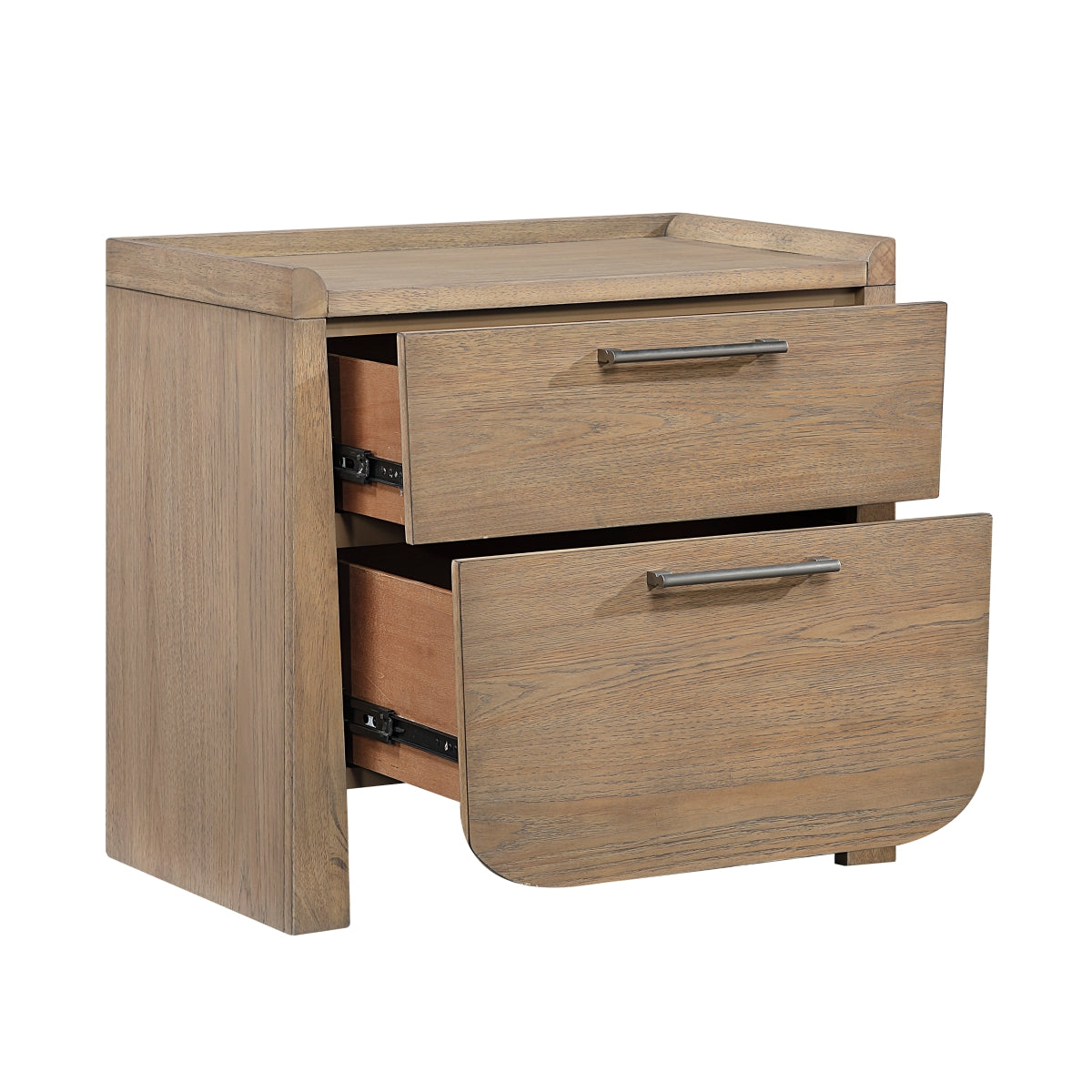 Table de chevet Samora tiroirs ouverts - Meubles TOCO