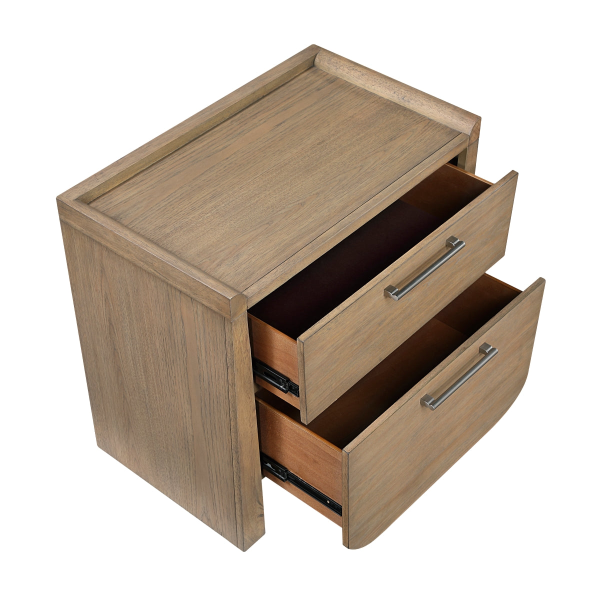 Table de chevet Samora tiroirs ouverts - Meubles TOCO