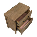 Table de chevet Noria tiroirs ouverts - Meubles TOCO