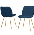 Chaise de Cuisine Odelia / 2 Chaises / Bleu