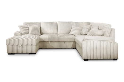 Sofa-Lit Sectionnel/ Velours Côtelé/ Wyatt