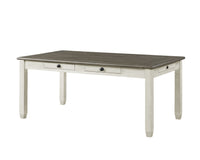Table de Cuisine- 72'' / Bois Blanc Antique / MA5627NW-72