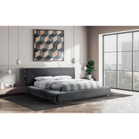 Lit King Complet Tori | Gris Foncé | KGD2875