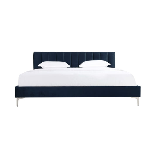 Lit King Complet Melina | Bleu Marine | KVK3985