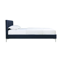 Lit Queen Complet Melina | Bleu Marine | QVQ3985