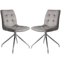 Chaise de Cuisine Pierre / 2 Chaises / Gris