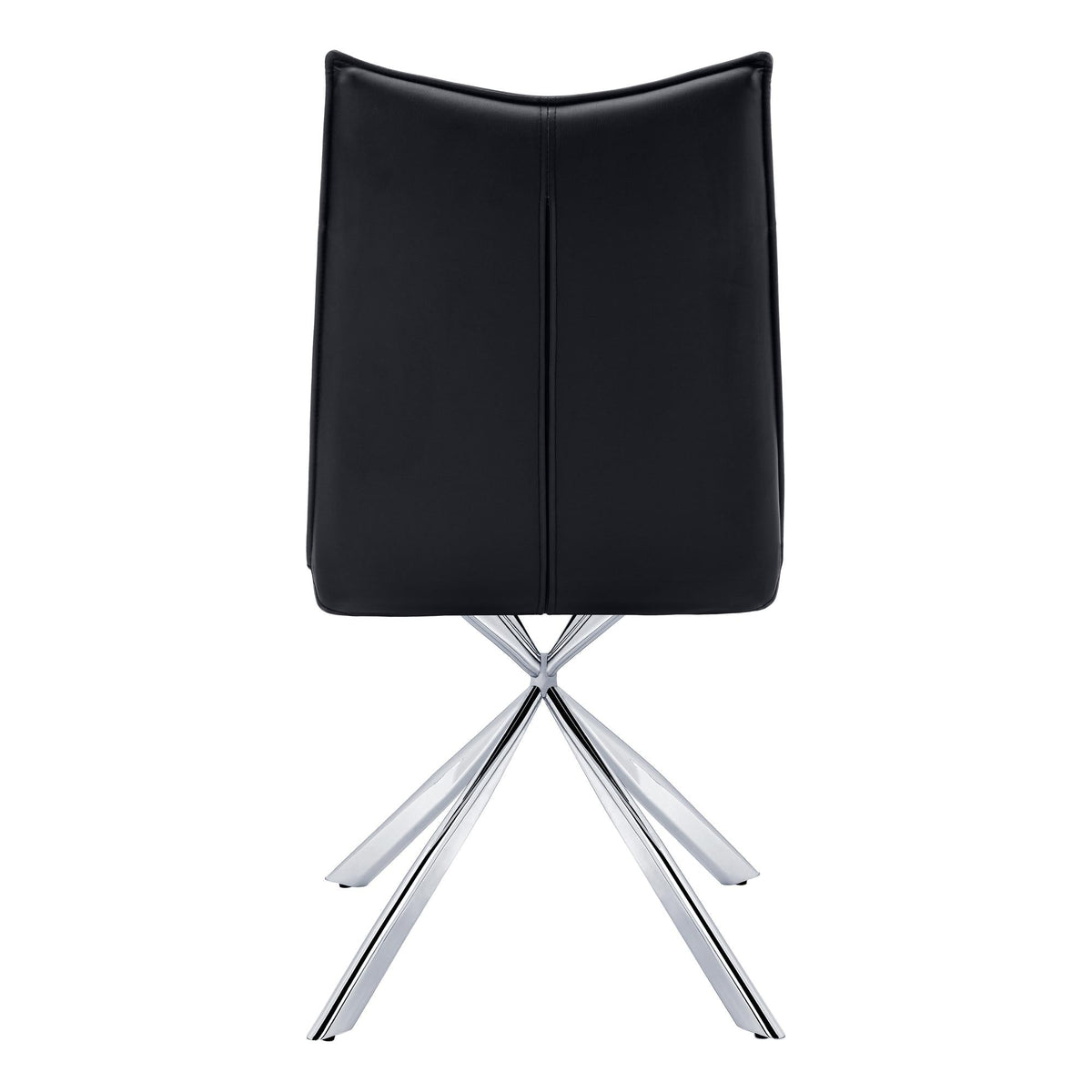 Chaise Marika noir et chrome