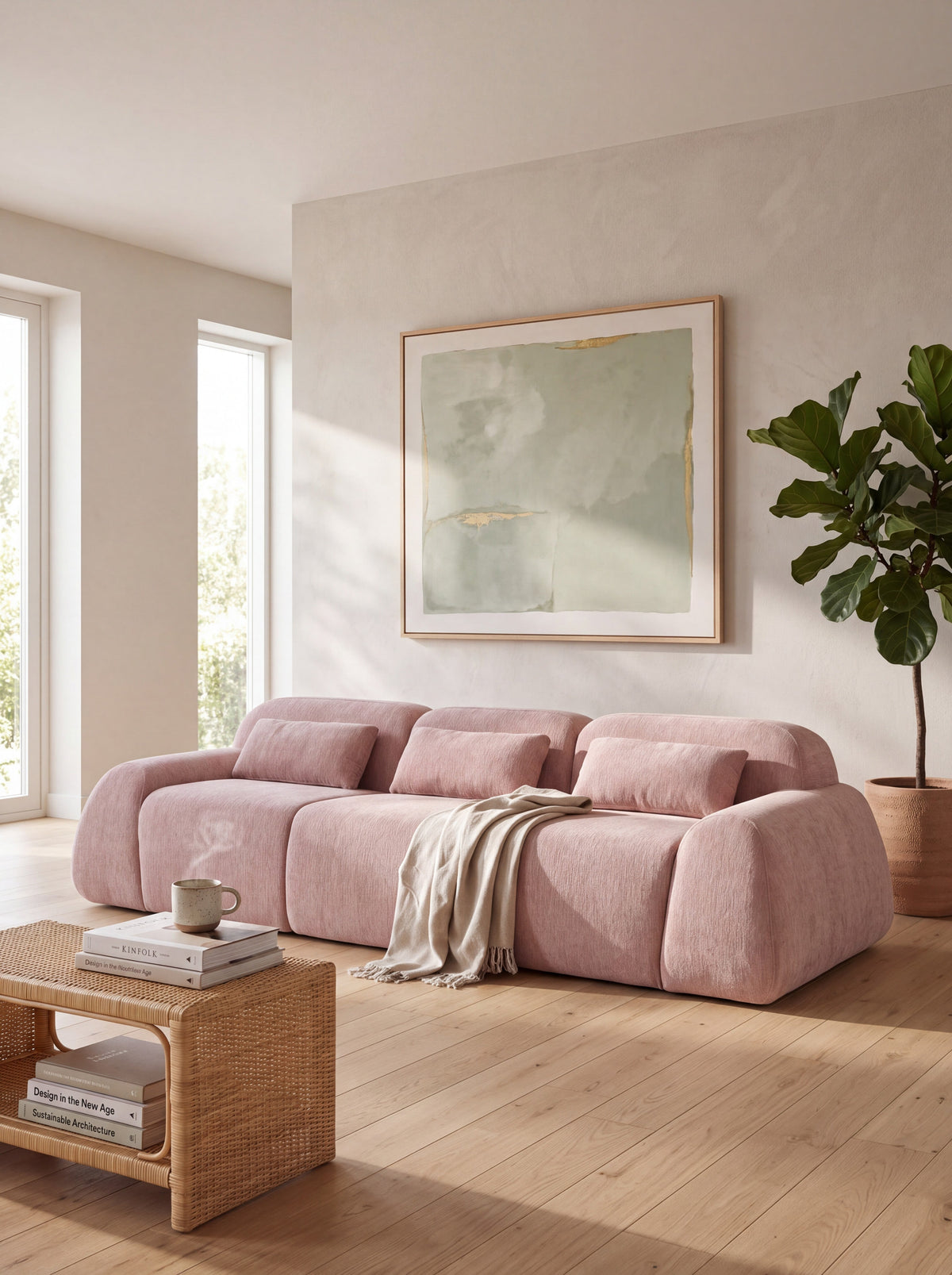 Sofa Modulaire Mia / 3 morceaux