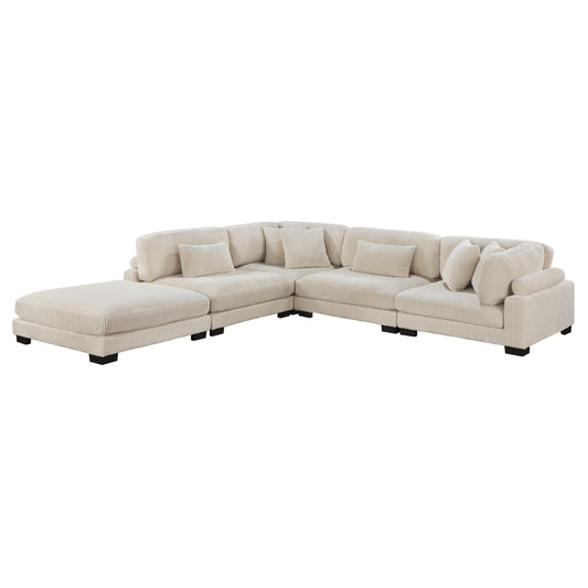 Traverse - Sectionnel Modulaire - 5 morceaux - Beige