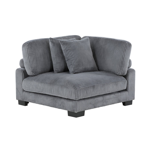 Traverse - Chaise en Coin Modulaire - Gris