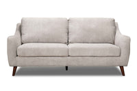 Sofa Contemporain en Tissu | Beige Clair
