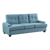 Ensemble de Sofa en Tissu Dunstan | Bleu | EUB7639