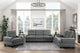 Chaise en Tissu Collection Dunstan | Gris Foncé | N1-EUB7639