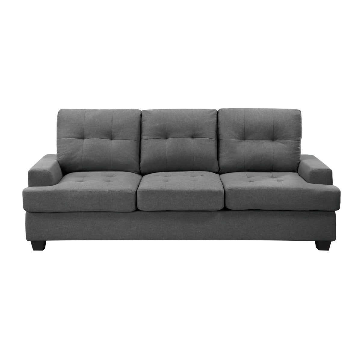 Sofa en Tissu Collection Dunstan | Gris Foncé | N3-YGD7639