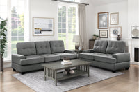 Ensemble de Sofa en Tissu Dunstan | Gris Foncé | YGD7639