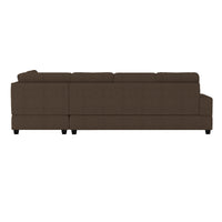 Derwin - Sofa Sectionnel Réversible 2-Pièces - Gris foncé