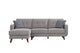Sofa Sectionnel 2-Pièces avec Chaise Côté Gauche | Gris | SSYG1959