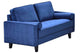 Causeuse en Velours Classique Toulouse | Bleu | 2-ULB30099