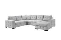 Clarem - Sofa Sectionnel 4-Pièces - Lit Escamotable