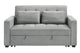 Sofa-Lit avec 2 Oreillers | Gris Clair | LC3-YGL29099