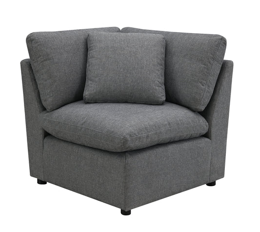 Chaise en Coin / Modulaire / Gris Foncé / MA99076
